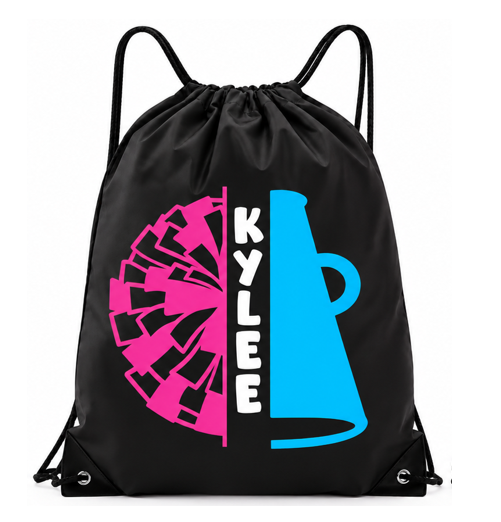 Basic Cheerleading Drawstring Bag